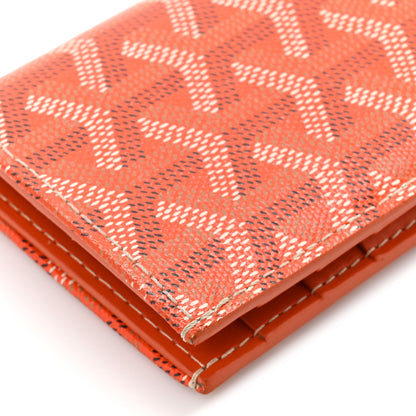 Goyard Goyardine Saint Pierre Card Holder Orange 8 of 9