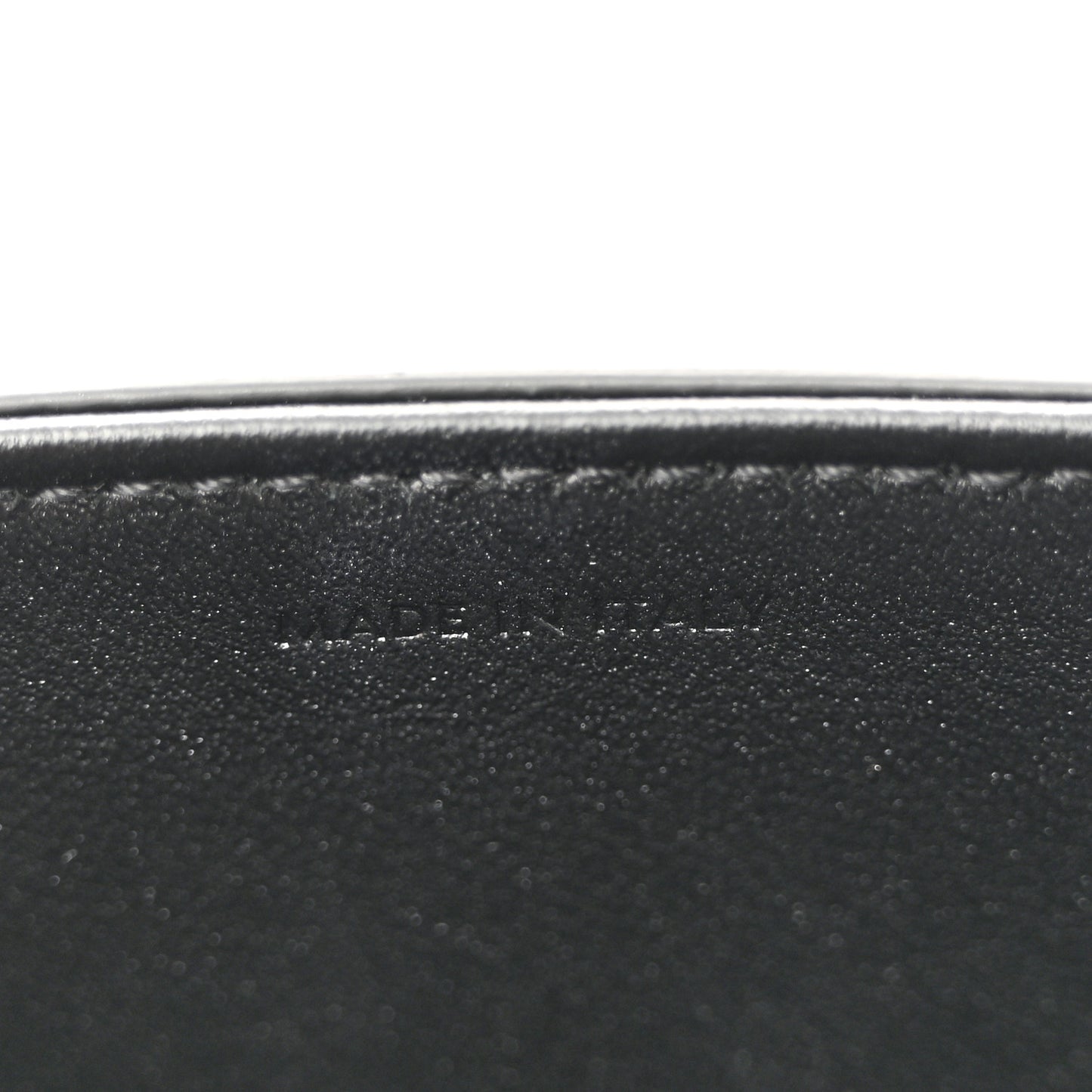 Shiny Calfskin Teen Triomphe Black