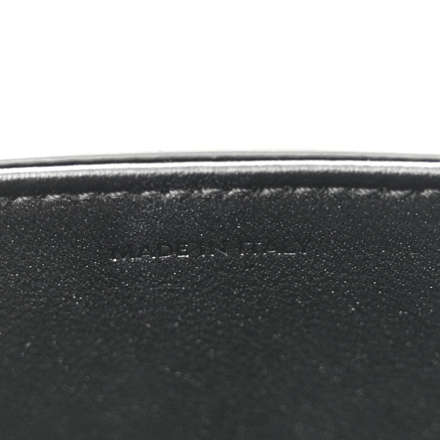 Celine Shiny Calfskin Teen Triomphe Black 7 of 11