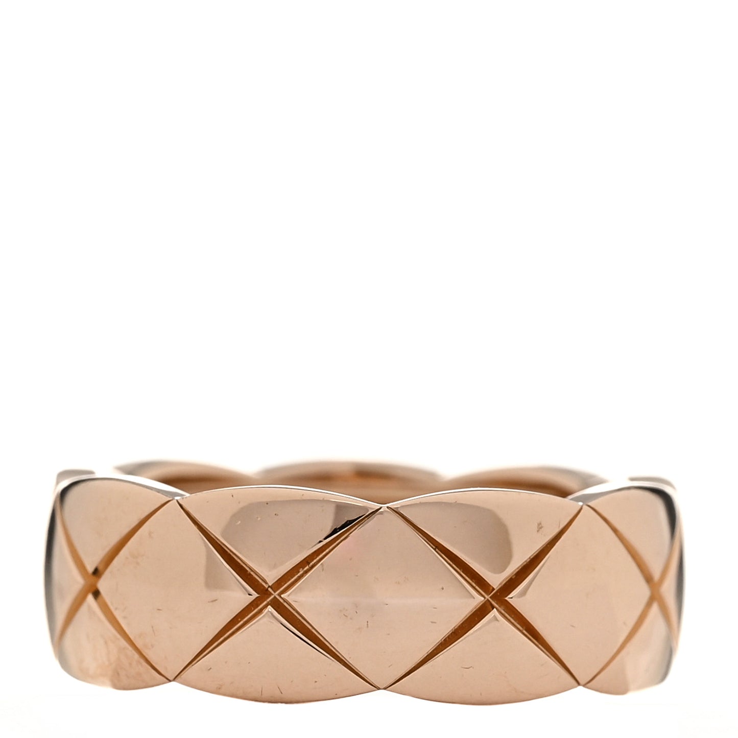 18K Beige Gold Small Coco Crush Ring 51 5.75