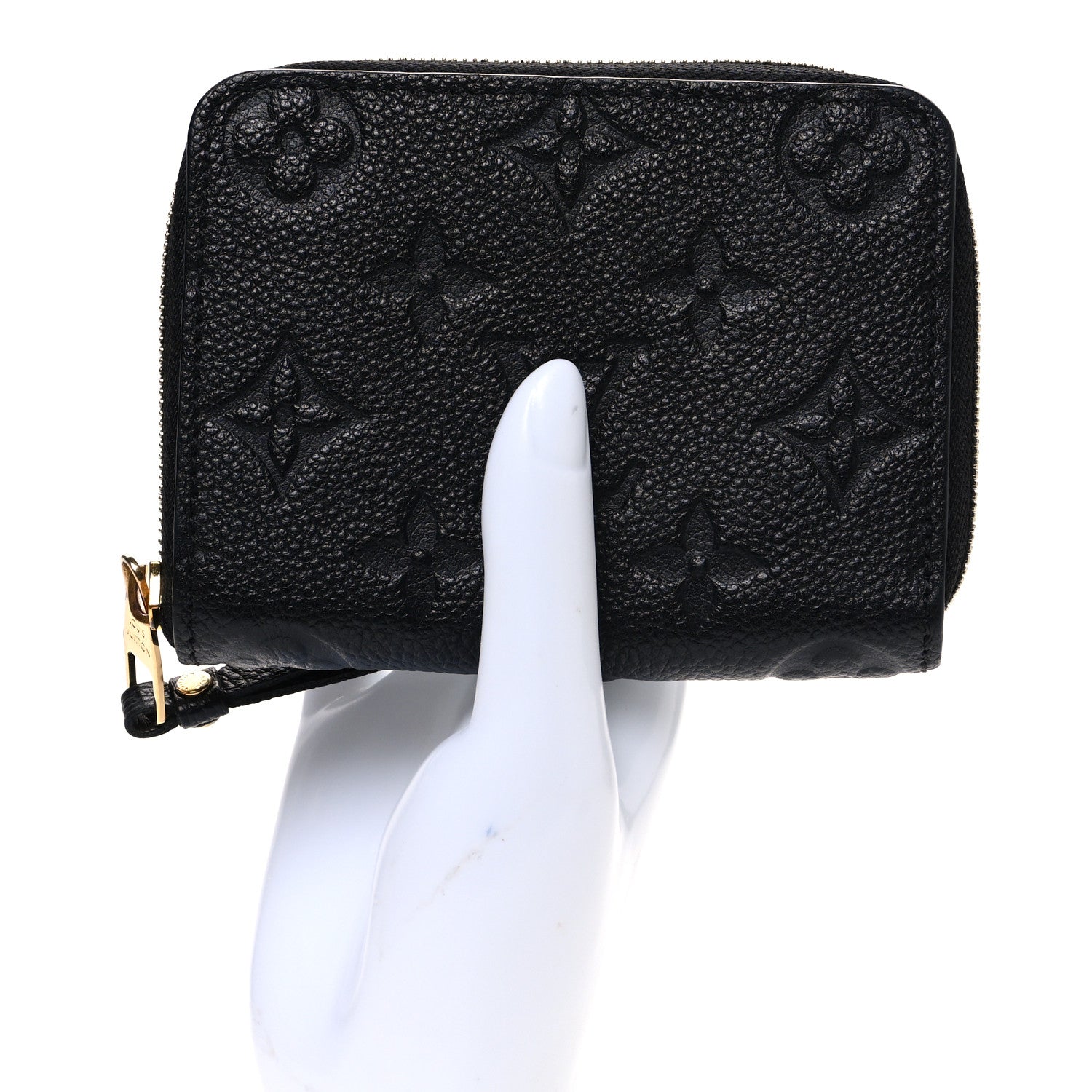 Louis Vuitton Empreinte Zippy Coin Purse Black 2 of 7