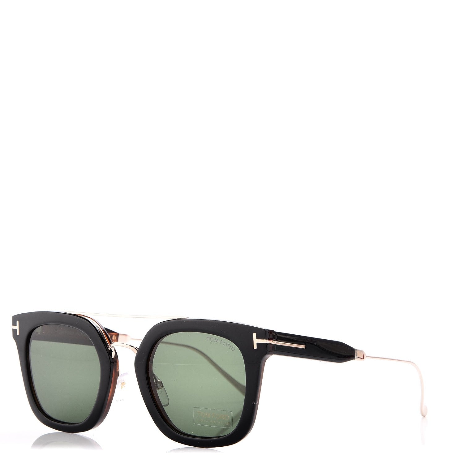Tom Ford Alex Squared Sunglasses TF541 Black 1 of 8
