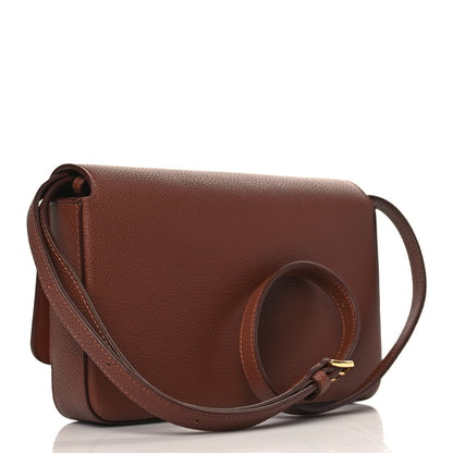 Burberry Grainy Calfskin Vintage Check Hampshire Crossbody Archive Beige Tan 3 of 8