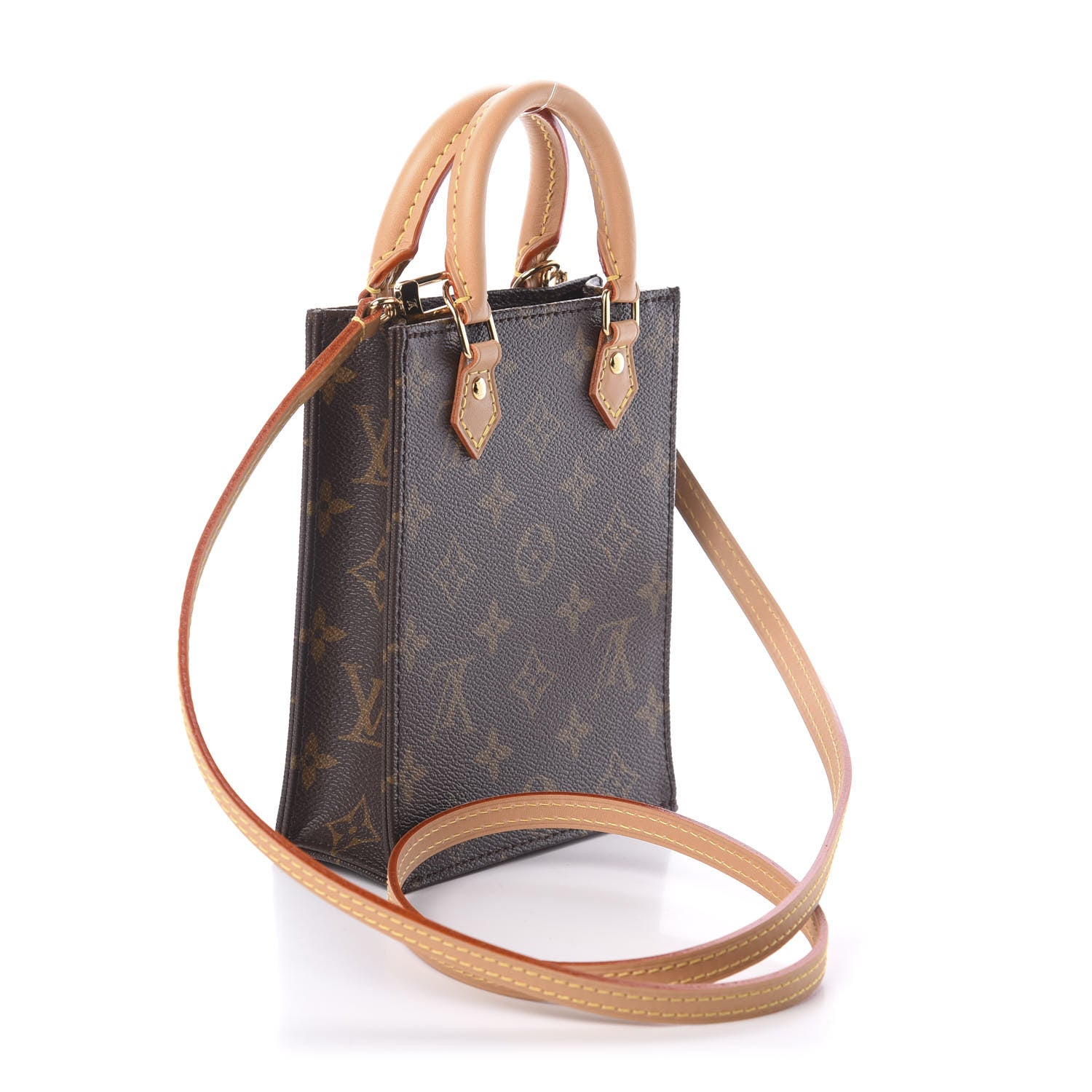 Louis Vuitton Monogram Petit Sac Plat 2 of 7