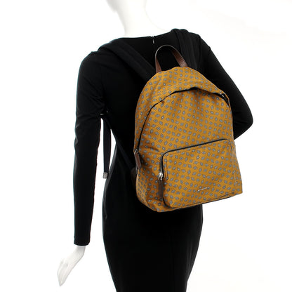 Burberry Nylon Tie Print Abbeydale Simple Backpack Citrus Yellow 2 of 8