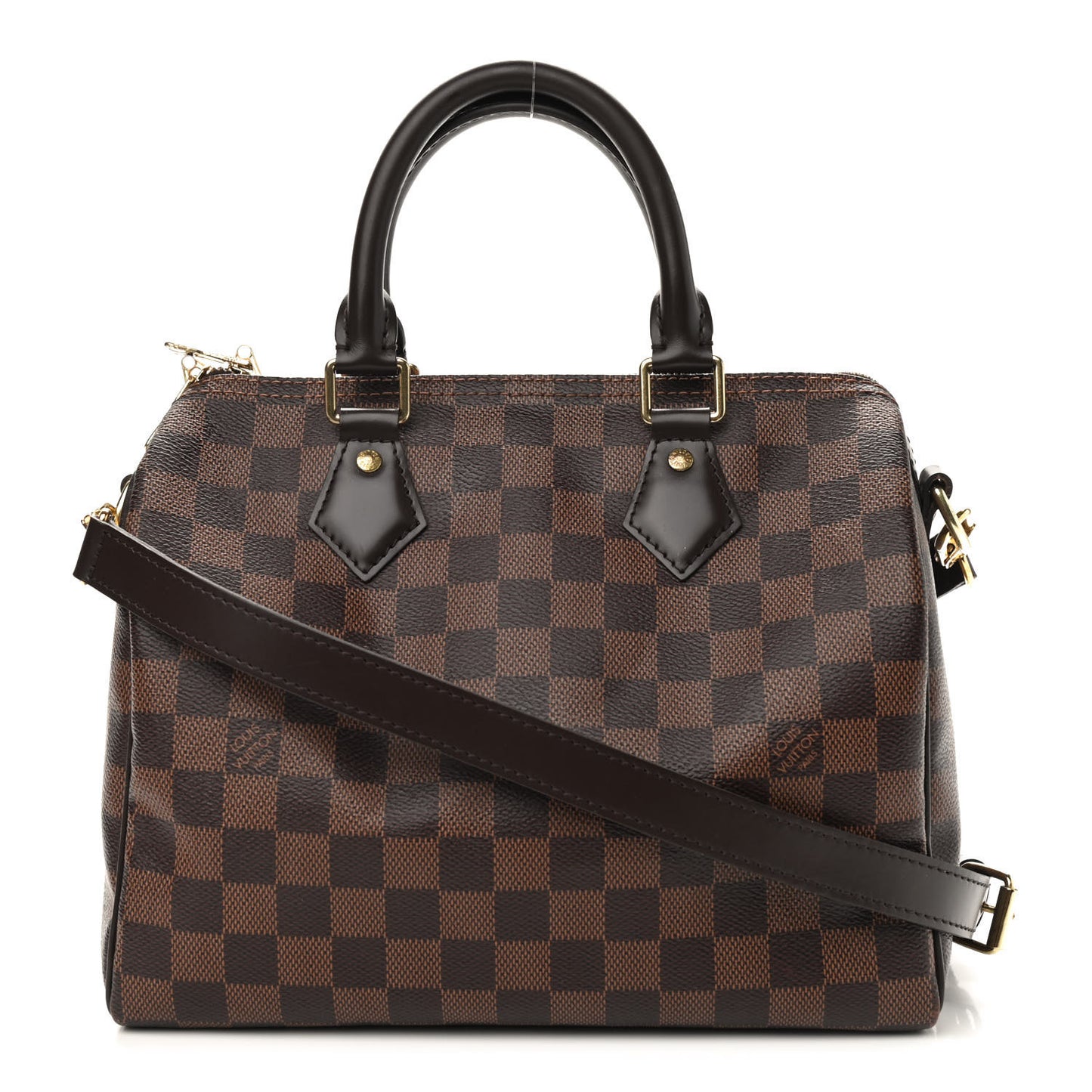 Damier Ebene Speedy Bandouliere 25
