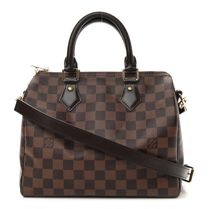 Louis Vuitton Damier Ebene Speedy Bandouliere 25 1 of 9
