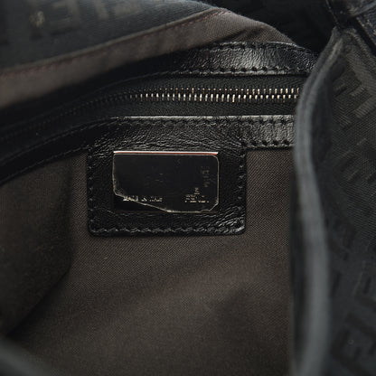 Fendi Zucchino Mama Baguette Black 6 of 12