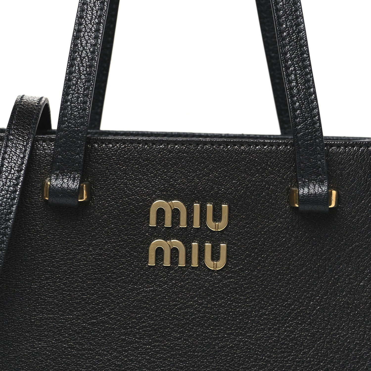 Miu Miu Goatskin Madras 2Way Shoulder Bag Black 1754807 – FASHIONPHILE