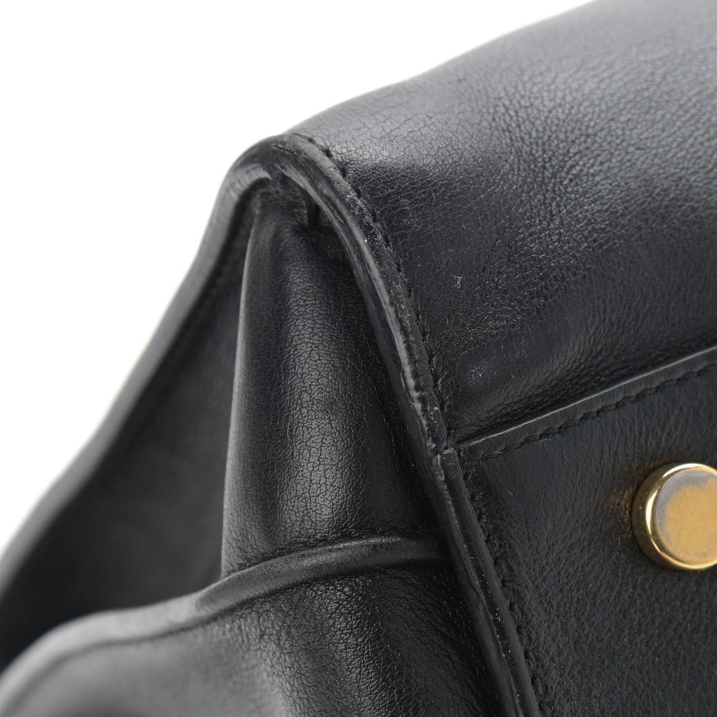 Calfskin Sac De Jour Black