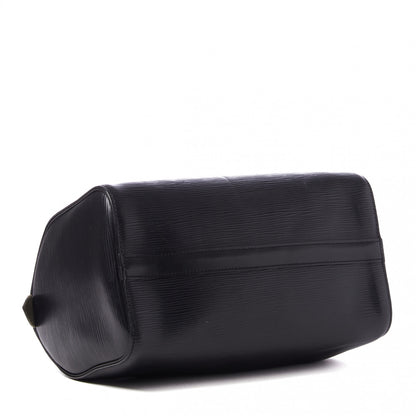 Louis Vuitton Epi Speedy 25 Black 3 of 9