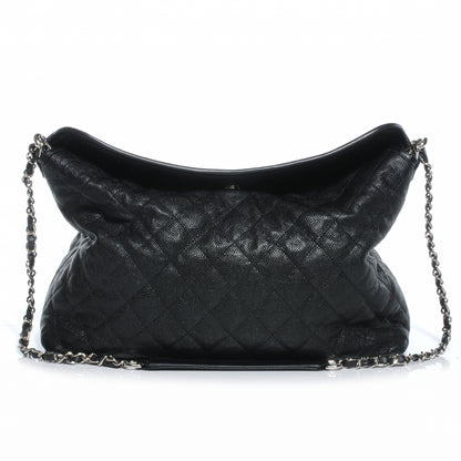 Chanel Caviar French Riviera Hobo Black 1 of 7