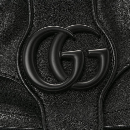 Gucci Goatskin Small GG Monochrome Aphrodite Shoulder Bag Black 13 of 13