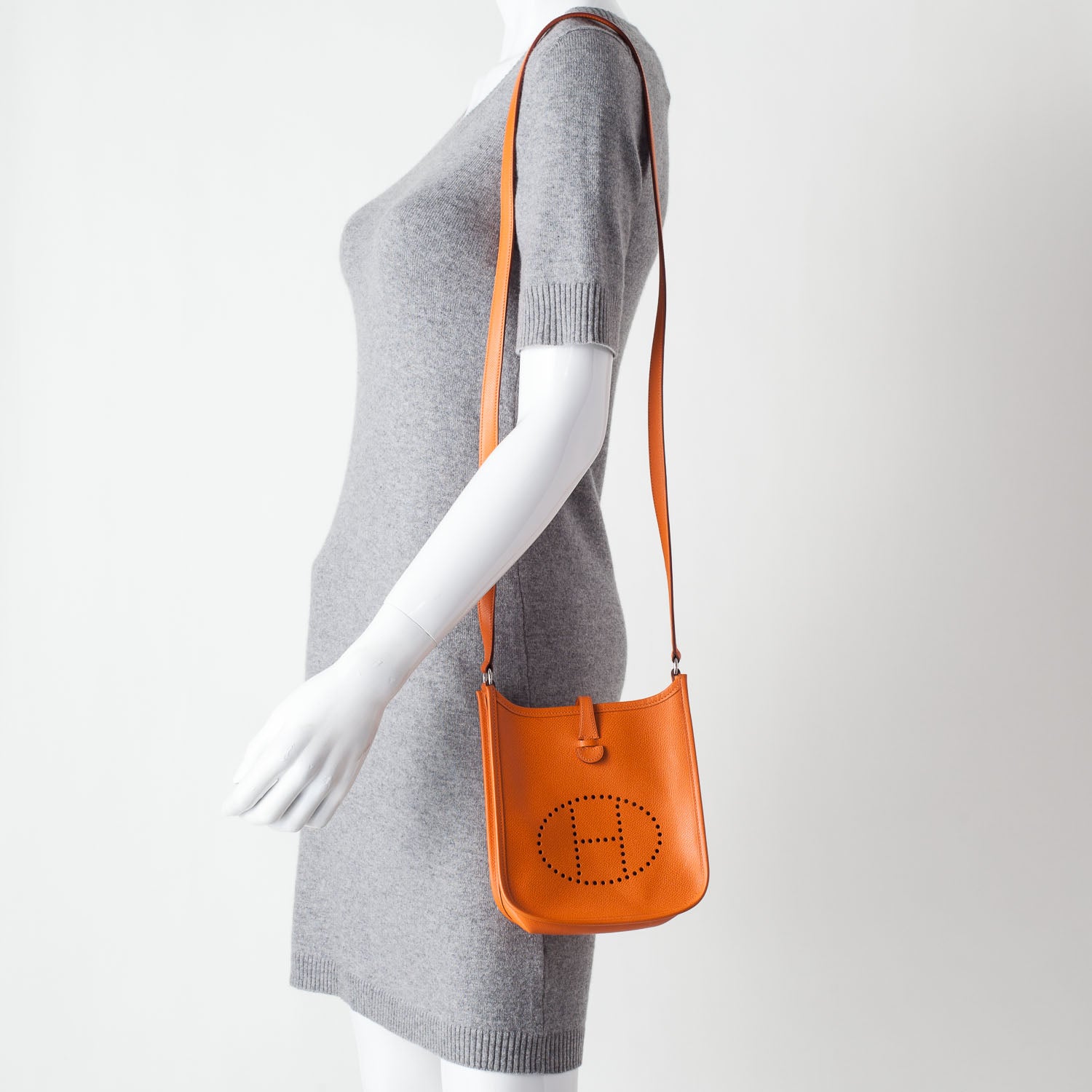 Hermes Epsom Evelyne TPM Orange 2 of 8