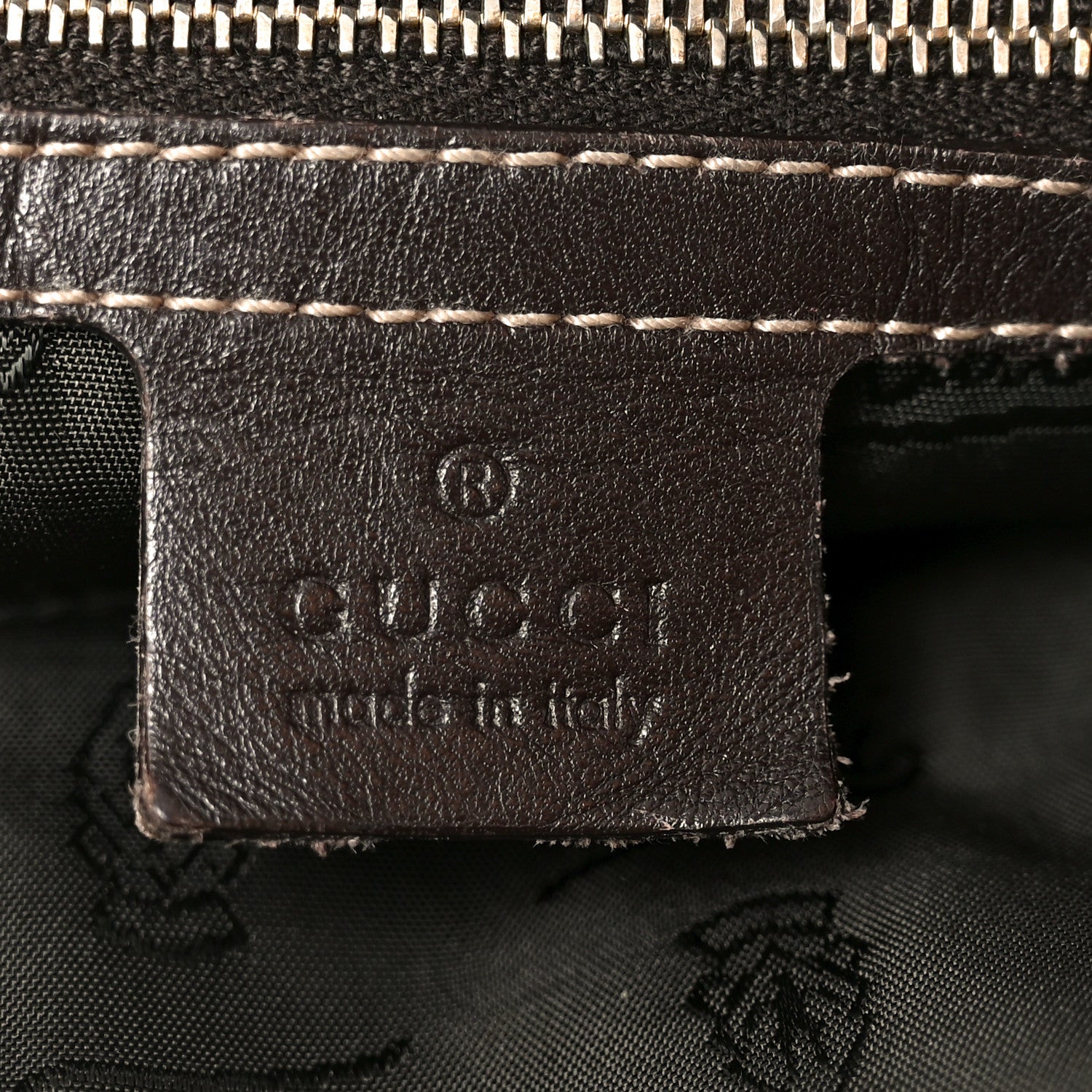 Gucci Crystal Monogram Large Hysteria Tote 6 of 10
