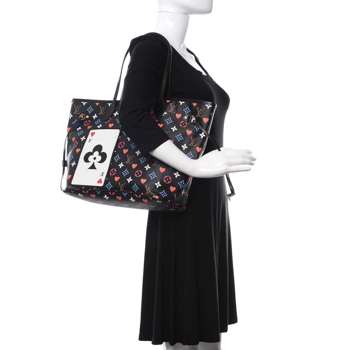 Game On Neverfull MM Black