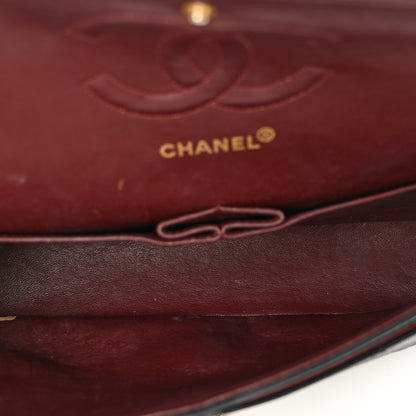 Chanel Lambskin Quilted Medium Double Flap Black 6 of 14