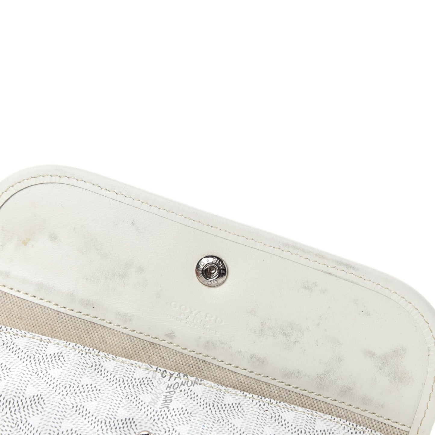 Goyardine Saint Louis GM White