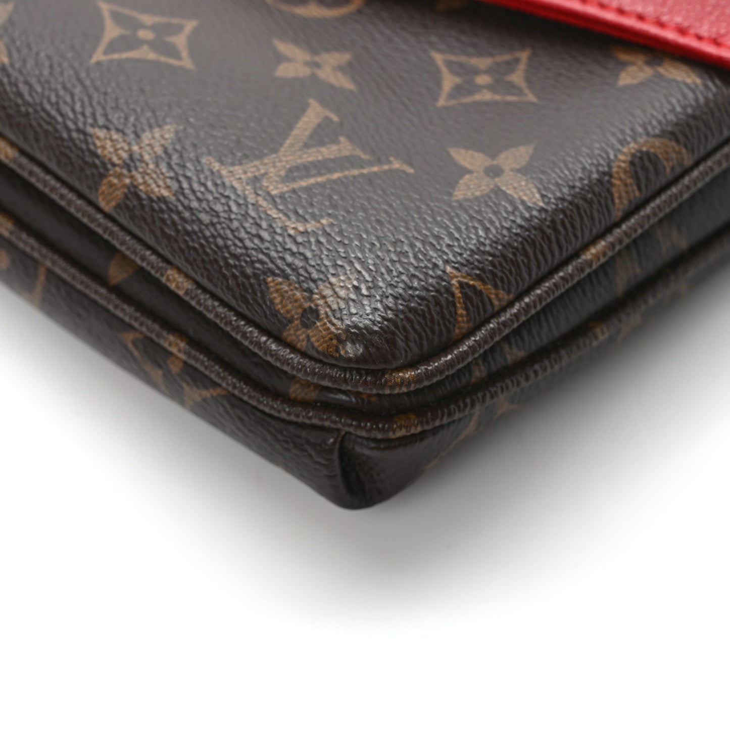 Monogram Twice Pochette Cherry