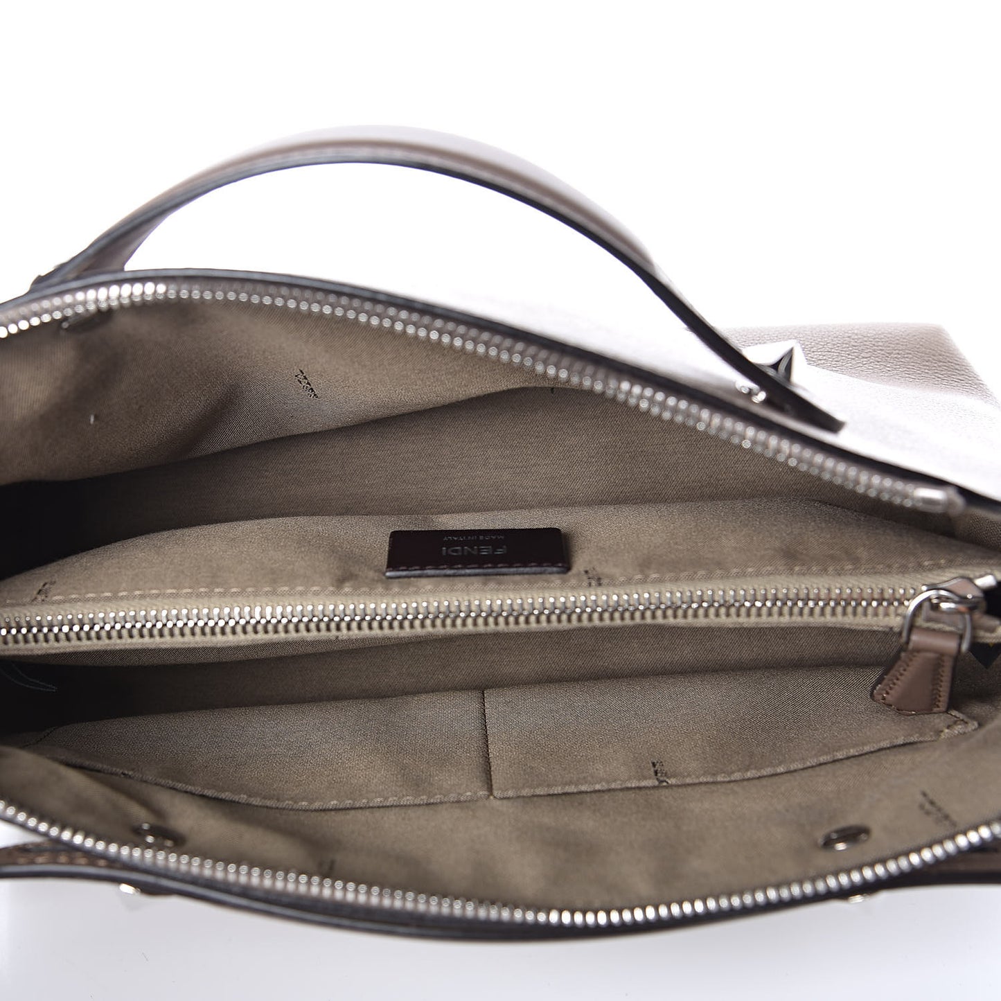 Vitello Dolce Medium By The Way Boston Bag Tortora Seppia