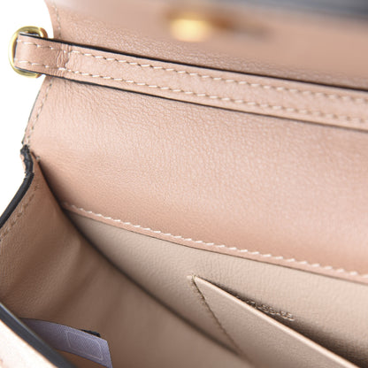 Chloe Calfskin Small Nile Bracelet Minaudiere Bag Biscotti Beige 10 of 11