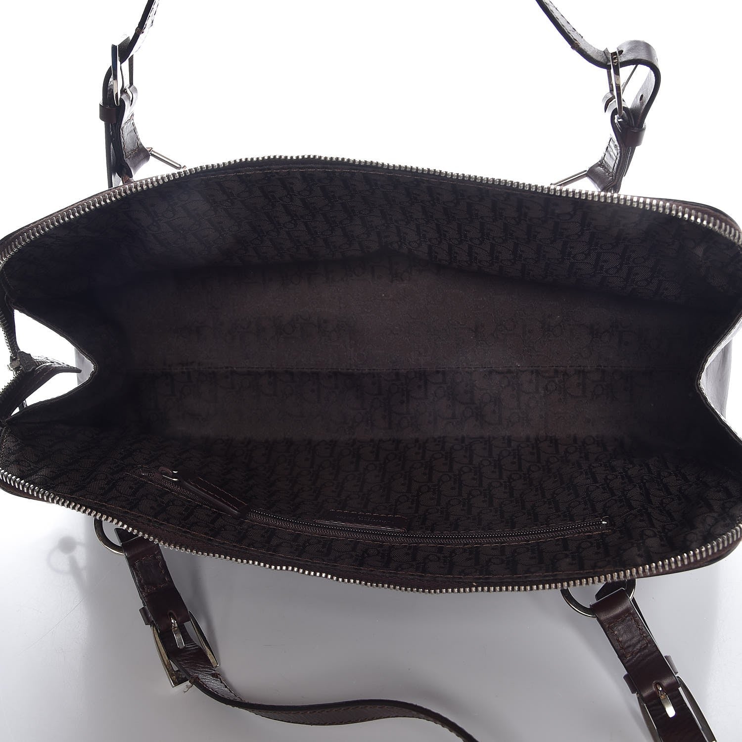 Christian Dior Calfskin Hardcore Pierced Shoulder Bag Brown 5 of 9