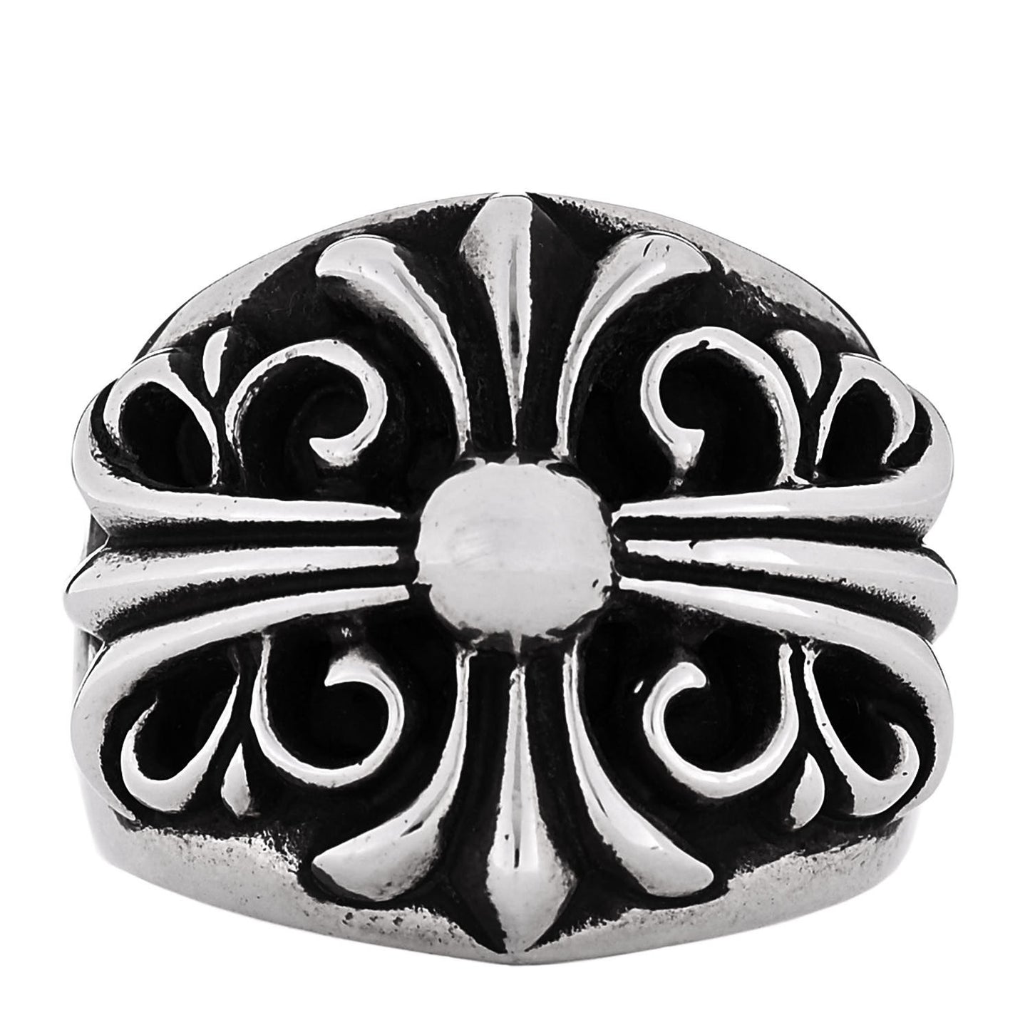 Sterling Silver Keeper Ring 58 8.5