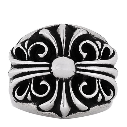 Chrome Hearts Sterling Silver Keeper Ring 58 8.5 1 of 4