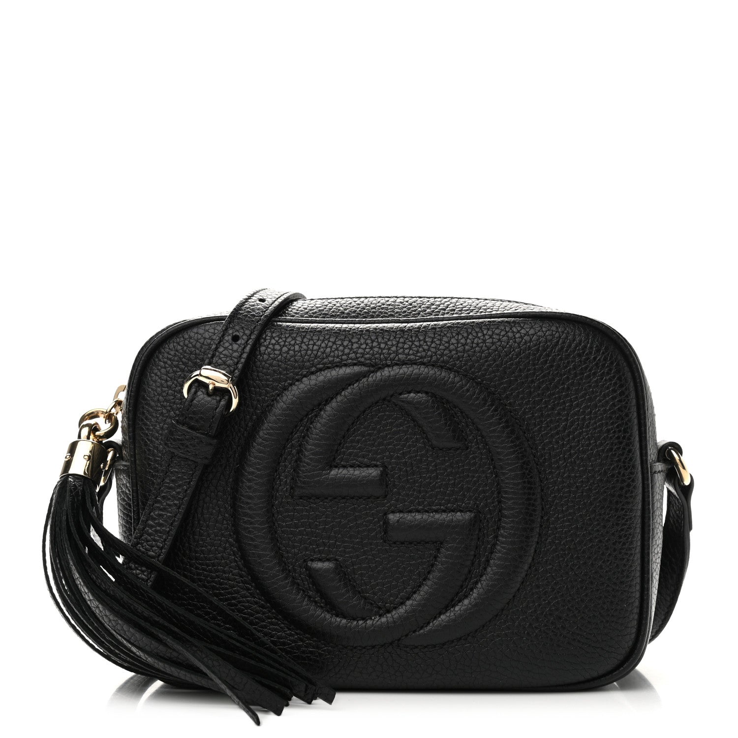 Gucci Pebbled Calfskin Small Soho Disco Bag Black 1 of 10
