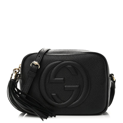 Gucci Pebbled Calfskin Small Soho Disco Bag Black 1 of 10