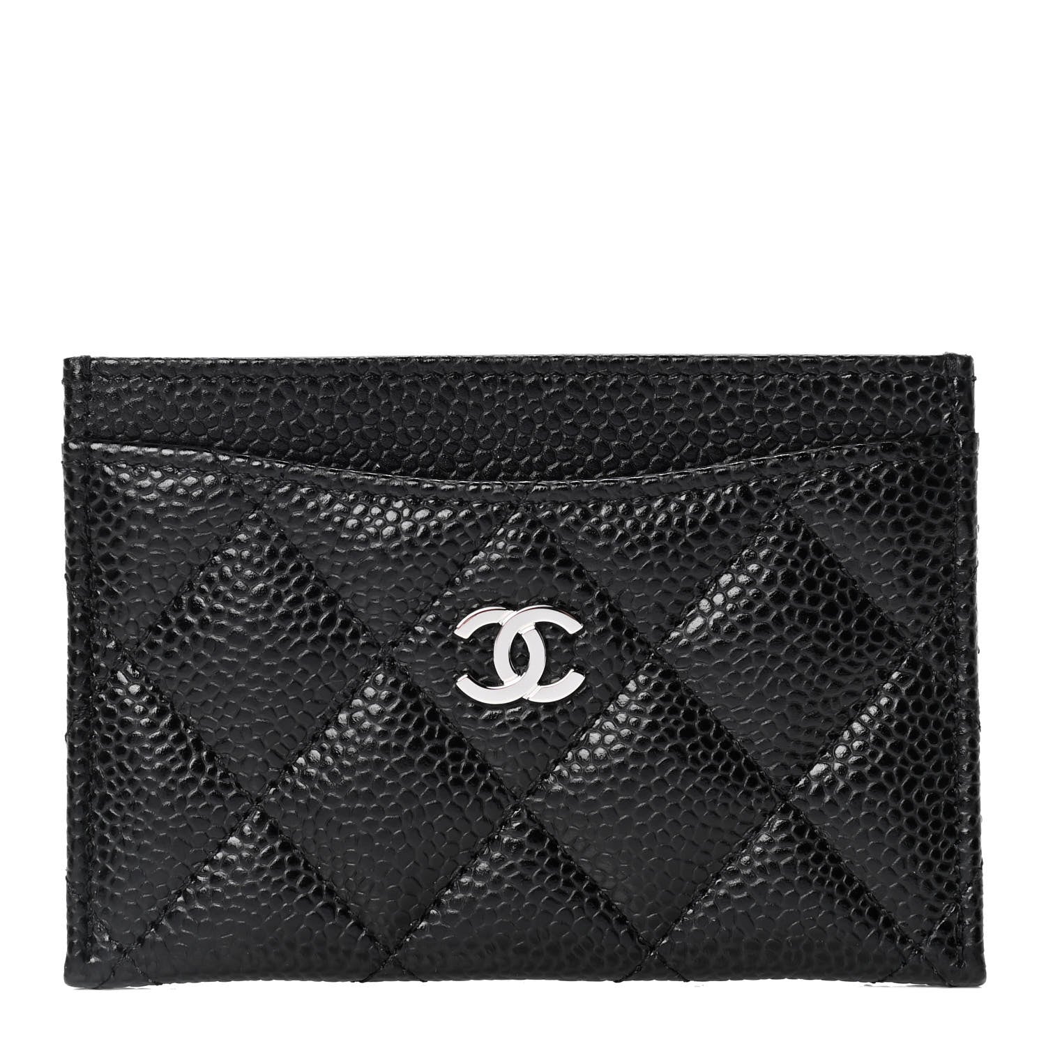 Chanel Caviar Quilted Card Holder Black 1 of 4