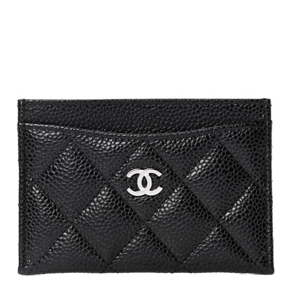 Chanel Caviar Quilted Card Holder Black 1 of 4