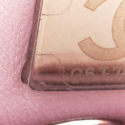 Chanel Iridescent Caviar Quilted Mini Coco Handle Flap Pink 8 of 11