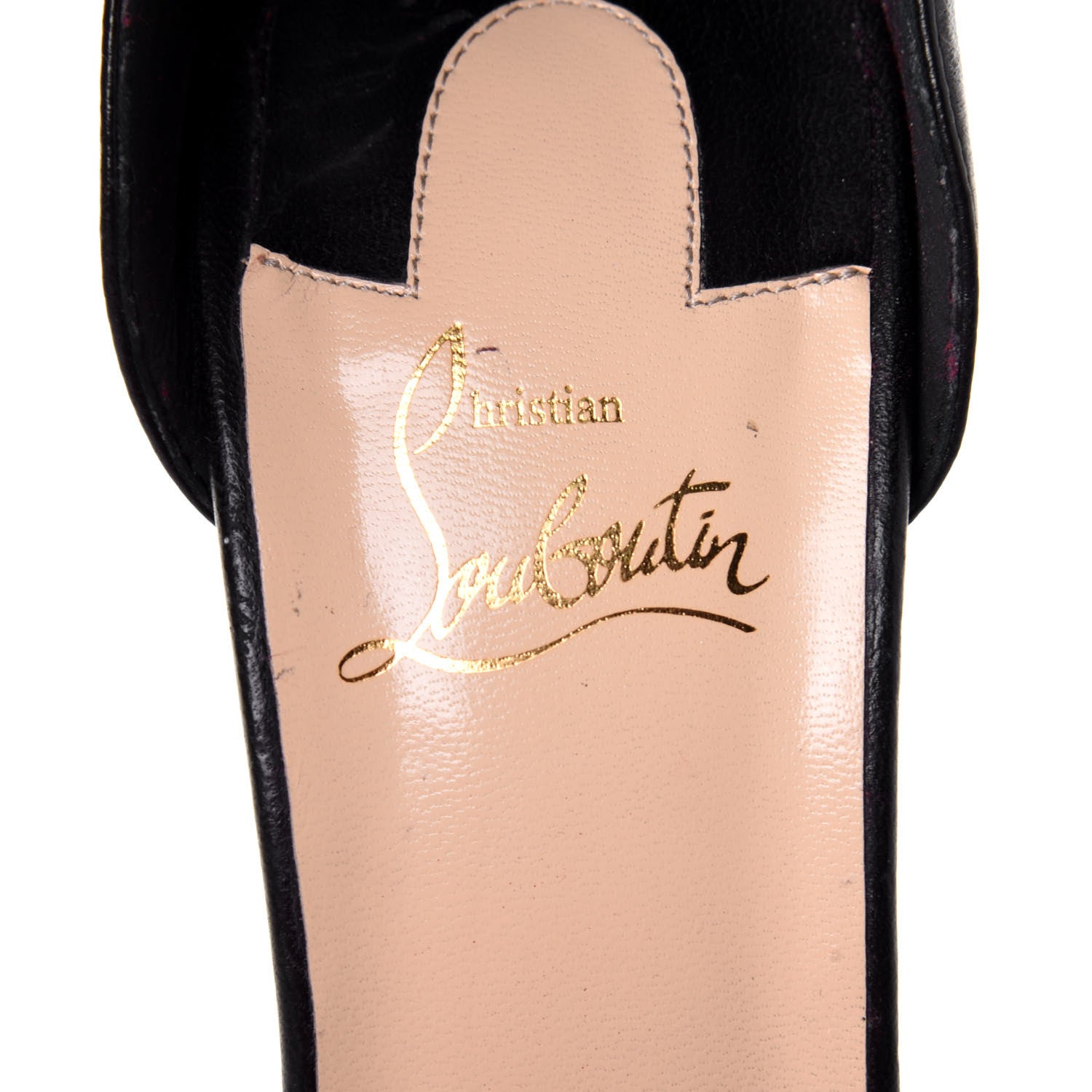 Christian Louboutin Nappa Priyadora 100 Studded Sandals 39.5 Black Silver 9 of 9