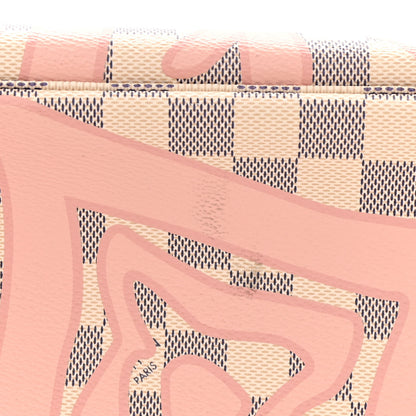 Louis Vuitton Damier Azur Tahitienne Neverfull MM 13 of 21