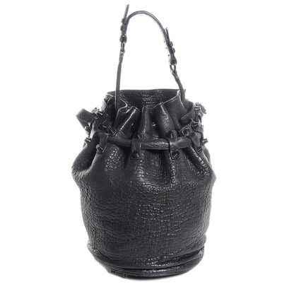 Alexander Wang Leather Diego w Matte Black Hardware Black 1 of 6