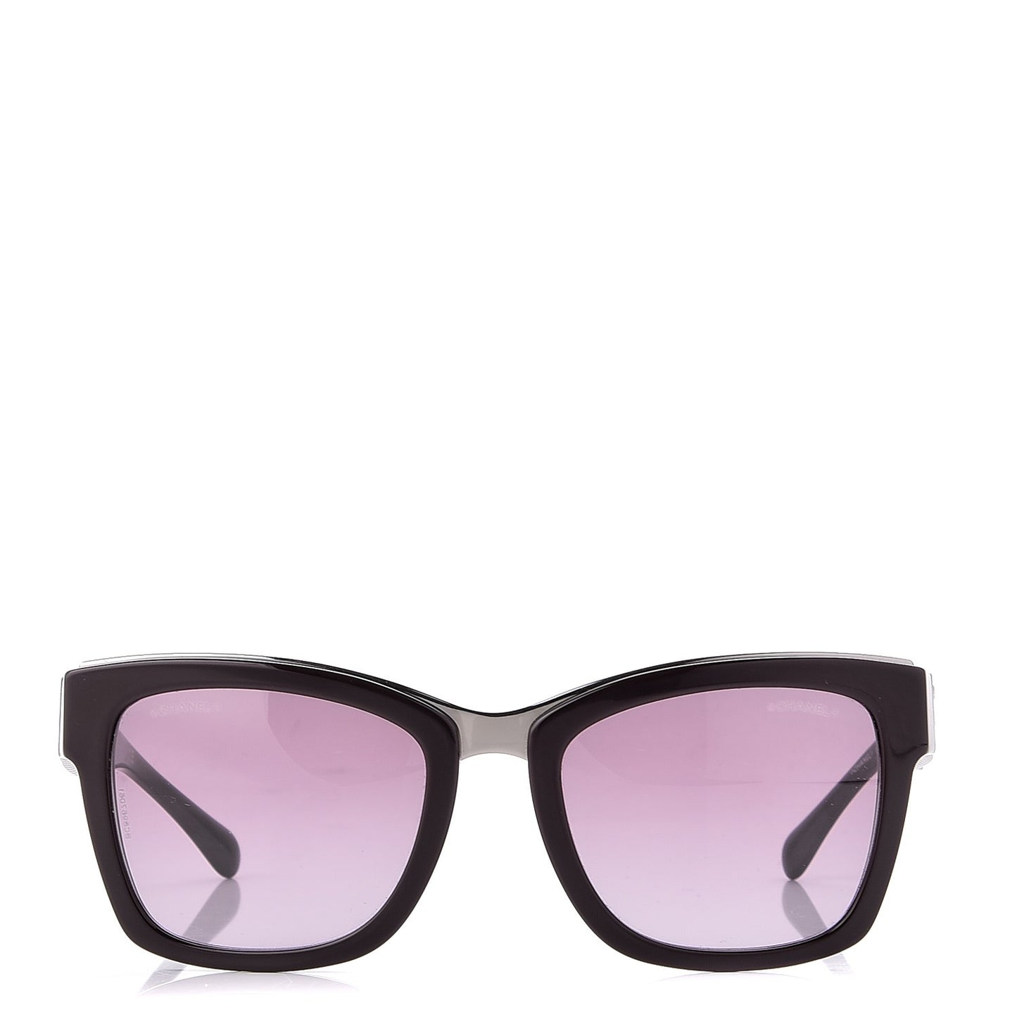 Square Chain Sunglasses 5362-Q Burgundy