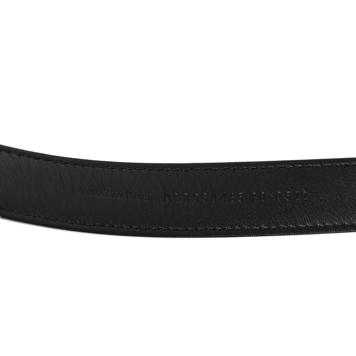 Smooth Calfskin Monogram Cassandre Extra Thin Square Buckle 80 32 Belt Black