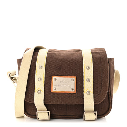Louis Vuitton Toile Antigua Besace LV Cup Messenger PM Brown 1 of 12