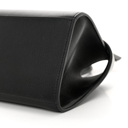 Salvatore Ferragamo Calfskin Mini Hug Bag Black 10 of 13