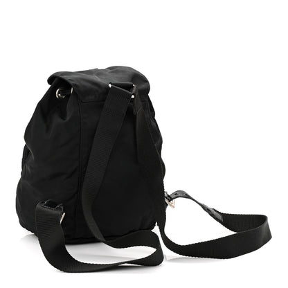 Prada Nylon Vela Mini Cinch Backpack Black 3 of 10