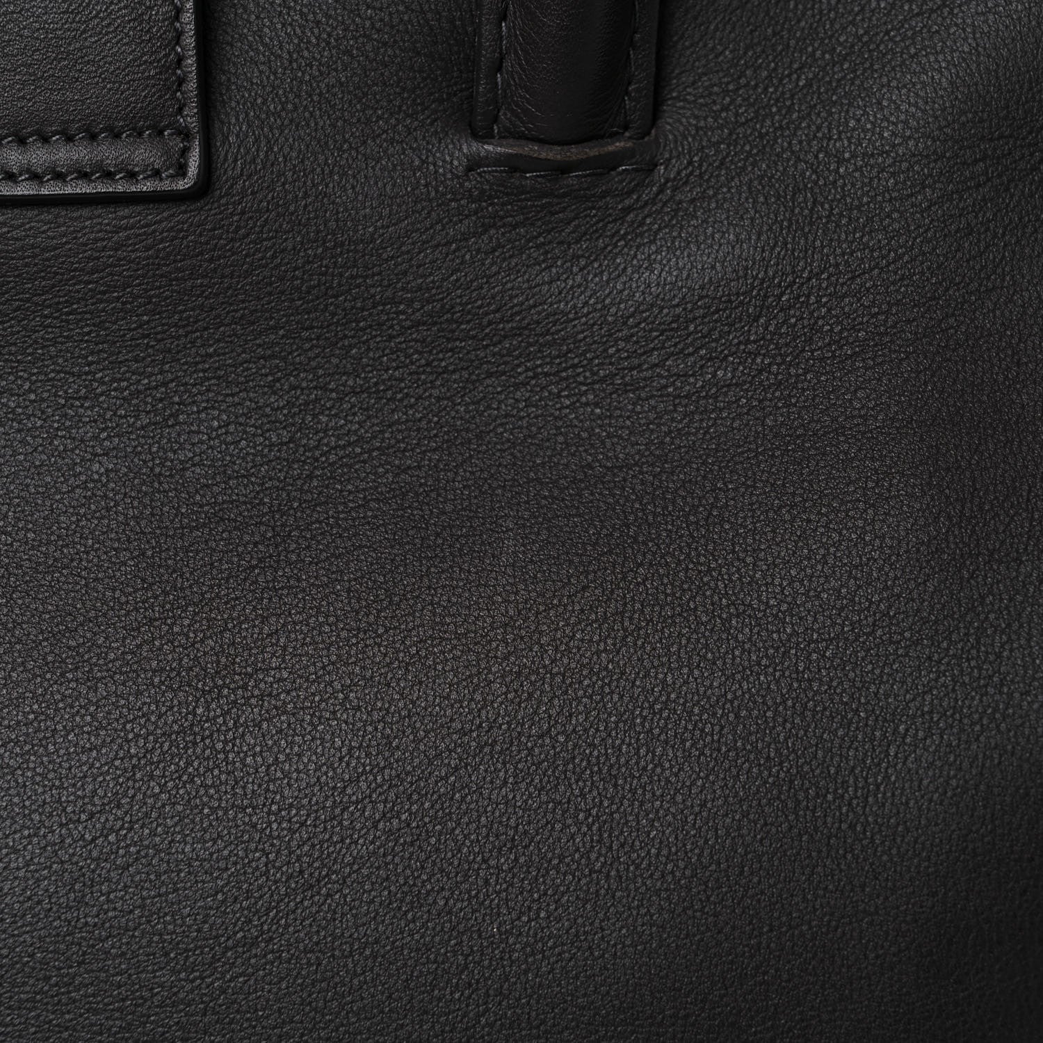 Saint Laurent Calfskin Crocodile Embossed Small Monogram Downtown Cabas Earth 15 of 20