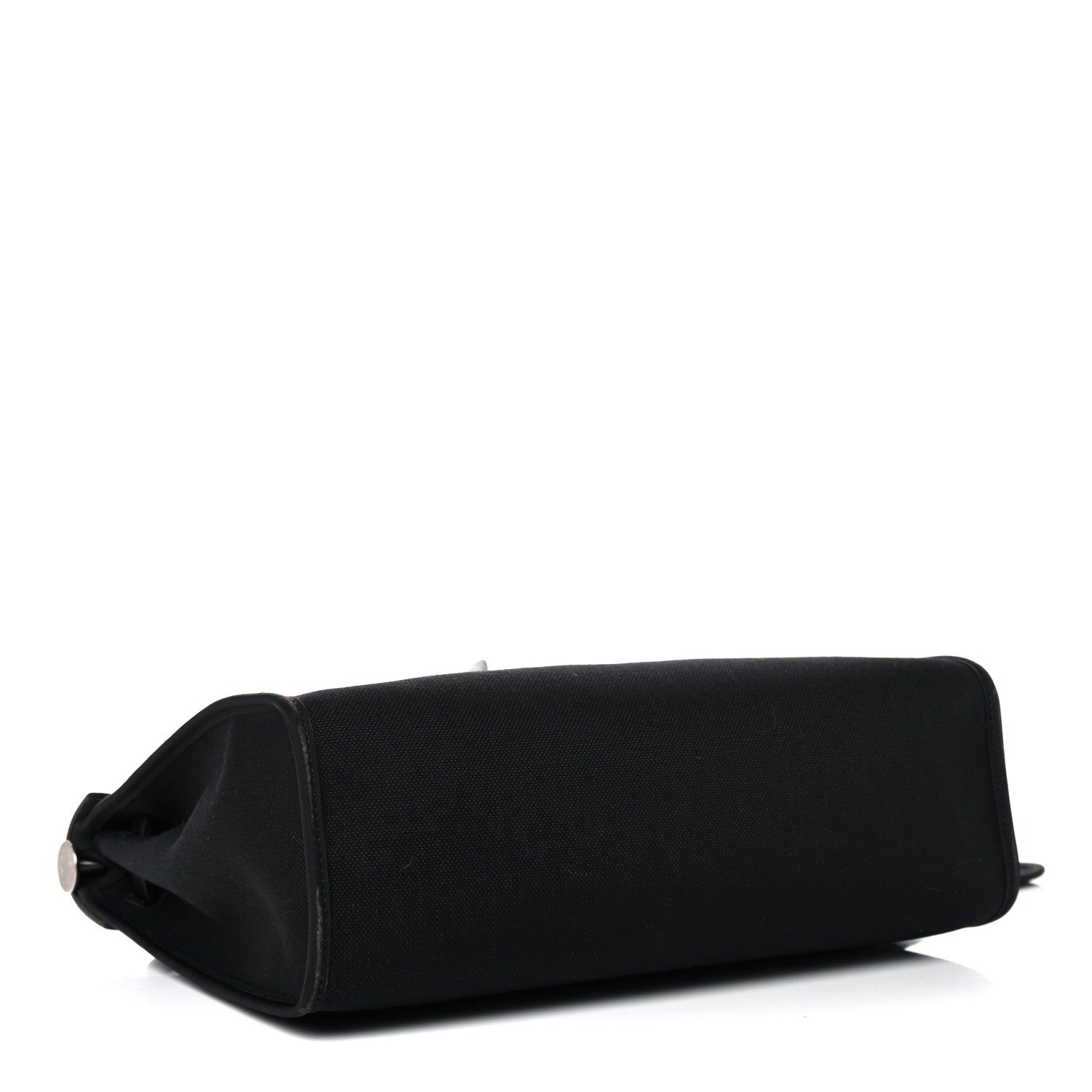 Hermes Military Toile Vache Hunter Herbag Zip PM 31 Black 5 of 14