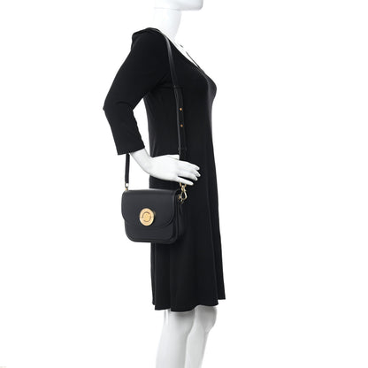 Burberry Calfskin Small Elizabeth Bag Black 2 of 8