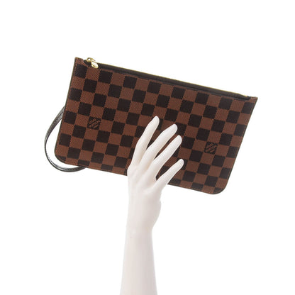 Louis Vuitton Damier Ebene Neverfull MM GM Pochette 2 of 8