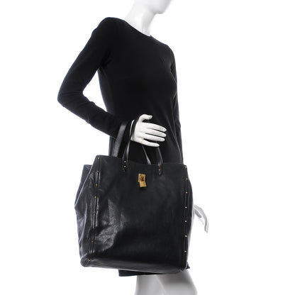 Marc Jacobs Lambskin Paradise Studded Tote Black 2 of 7