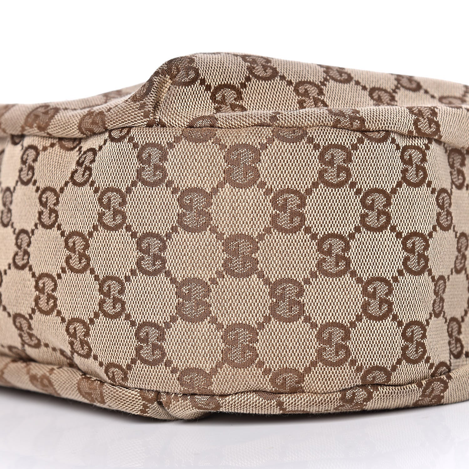 Gucci Monogram Large New Ladies Web Hobo Dark Brown 9 of 9