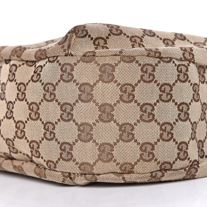 Gucci Monogram Large New Ladies Web Hobo Dark Brown 9 of 9