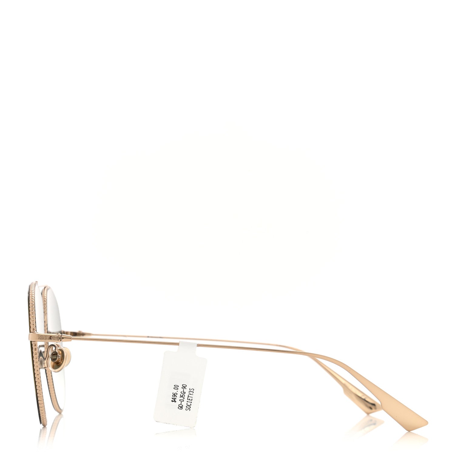 Christian Dior Society 3 Aviator Sunglasses Blue 2 of 10