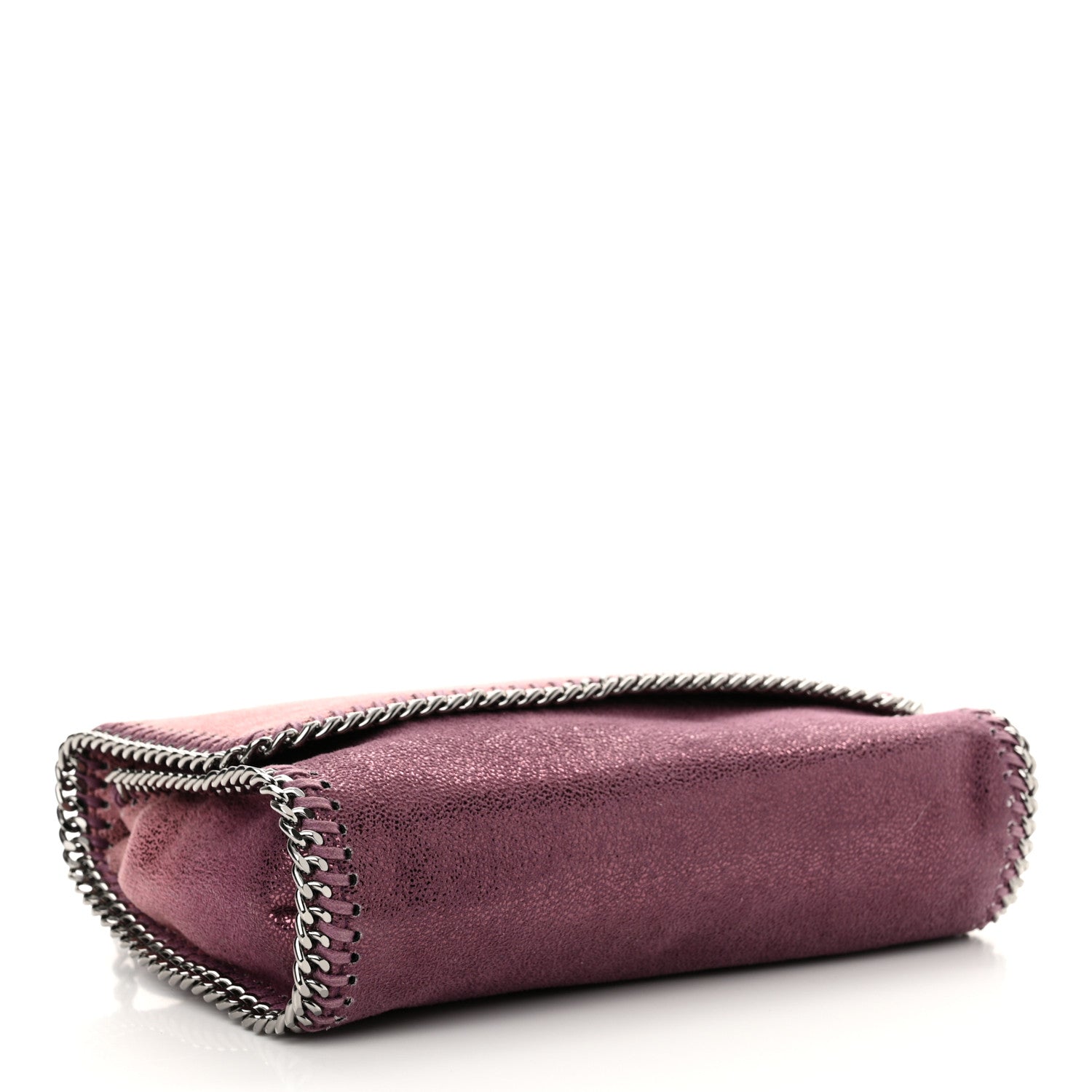 Stella McCartney Shaggy Deer Ombre Falabella Messenger Purple Burgundy 4 of 9